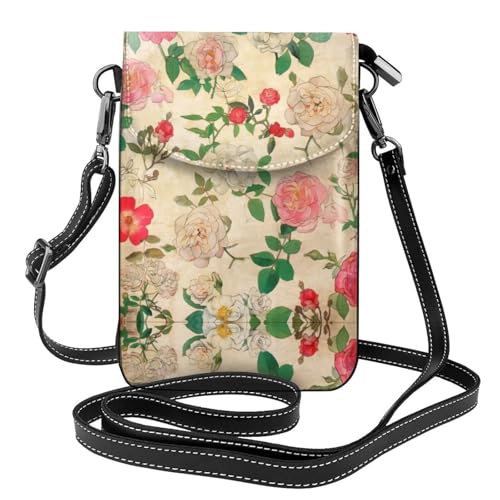 Mini sac à bandoulière et portefeuille intégré avec porte-cartes multifonction