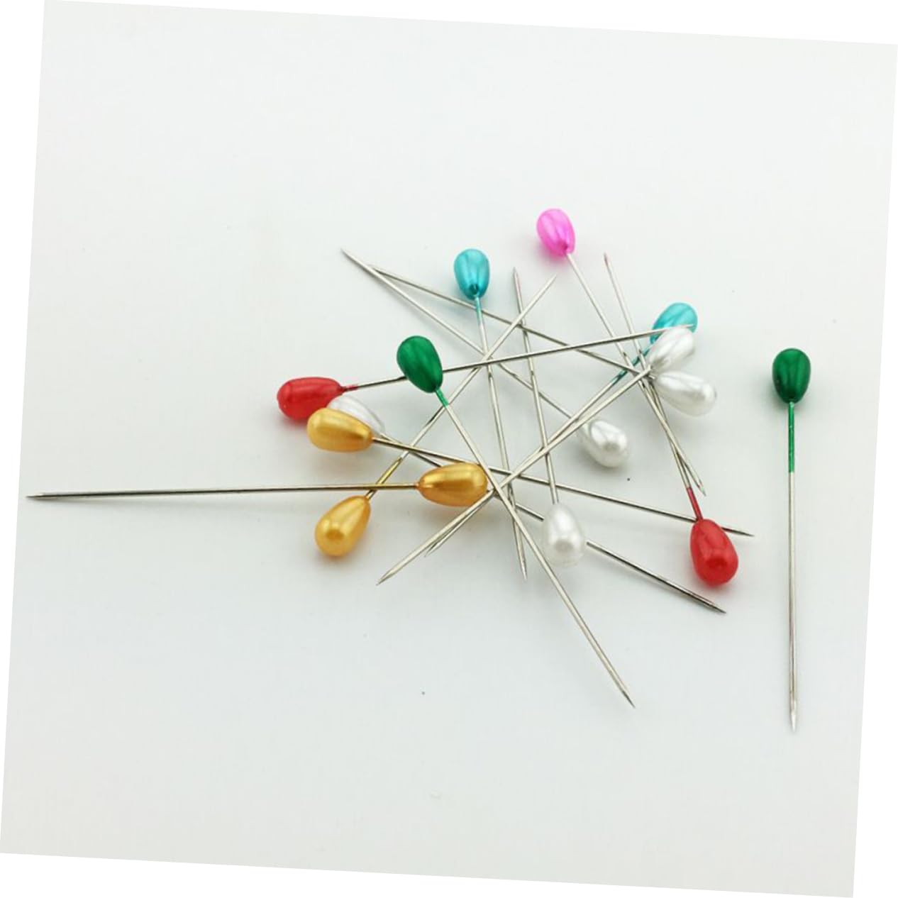NUOBESTY Juego De 3 Piezas De Herramientas Esenciales para Costura Y Manualidades con Forma De Lágrima Planas Rectas Y Fáciles De Usar 288 Unidades X 3