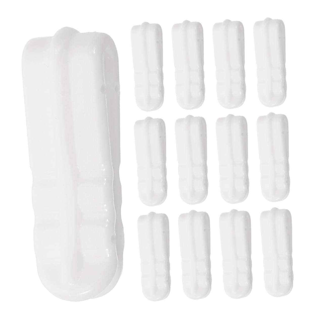 KOMBIUDA Efficient Space Saver 20pcs Vacuum Sealer Bag Zipper Sliding Grip Reusable for Food Preservation