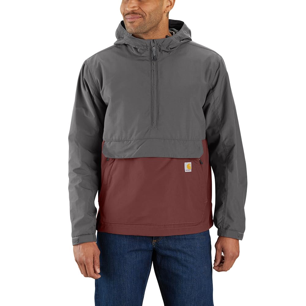 Carhartt Mens Rain Defender Loose Fit Lightweight Packable Anorak