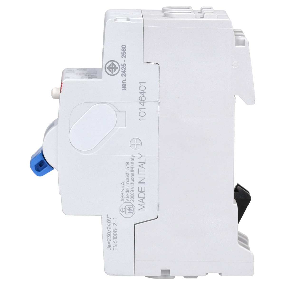 ABB RCD - Interruttore differenziale salvavita, bipolare, da 40 A, corrente differenziale 0,03 A