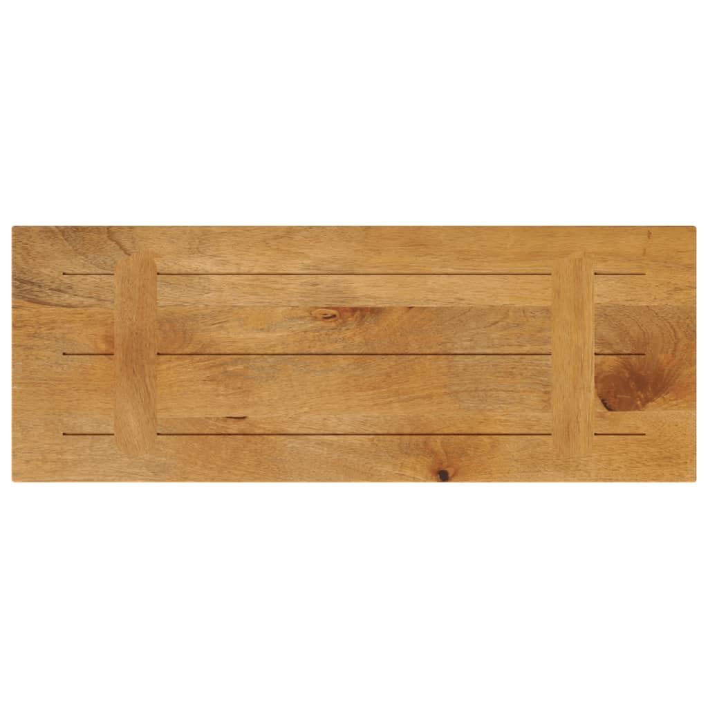 Piano per Tavolo 70x20x2,5 cm Rettangolare Legno Massello Mango