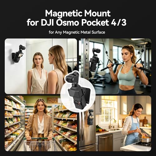 Soporte ventosa DJI OSMO Pocket 3 para fijar cámara en cristal y metal de coche 3
