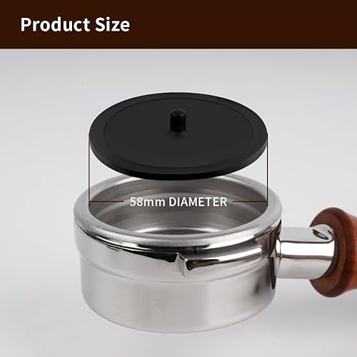 Miniatura 2 de Máquina de café expreso de silicona con retrodescarga de disco de limpieza para máquina de café expreso, filtro ciego para máquinas de expreso,