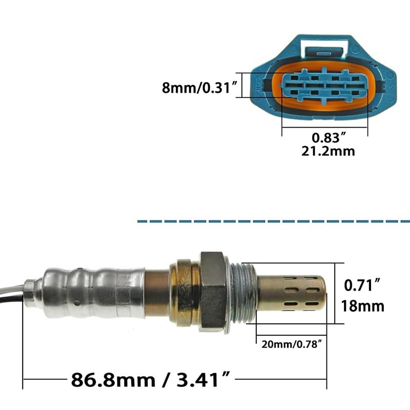 Amazon.com: Oxygen Sensor 55566648 1.6 1.8 2009 4 Wire Replacement 