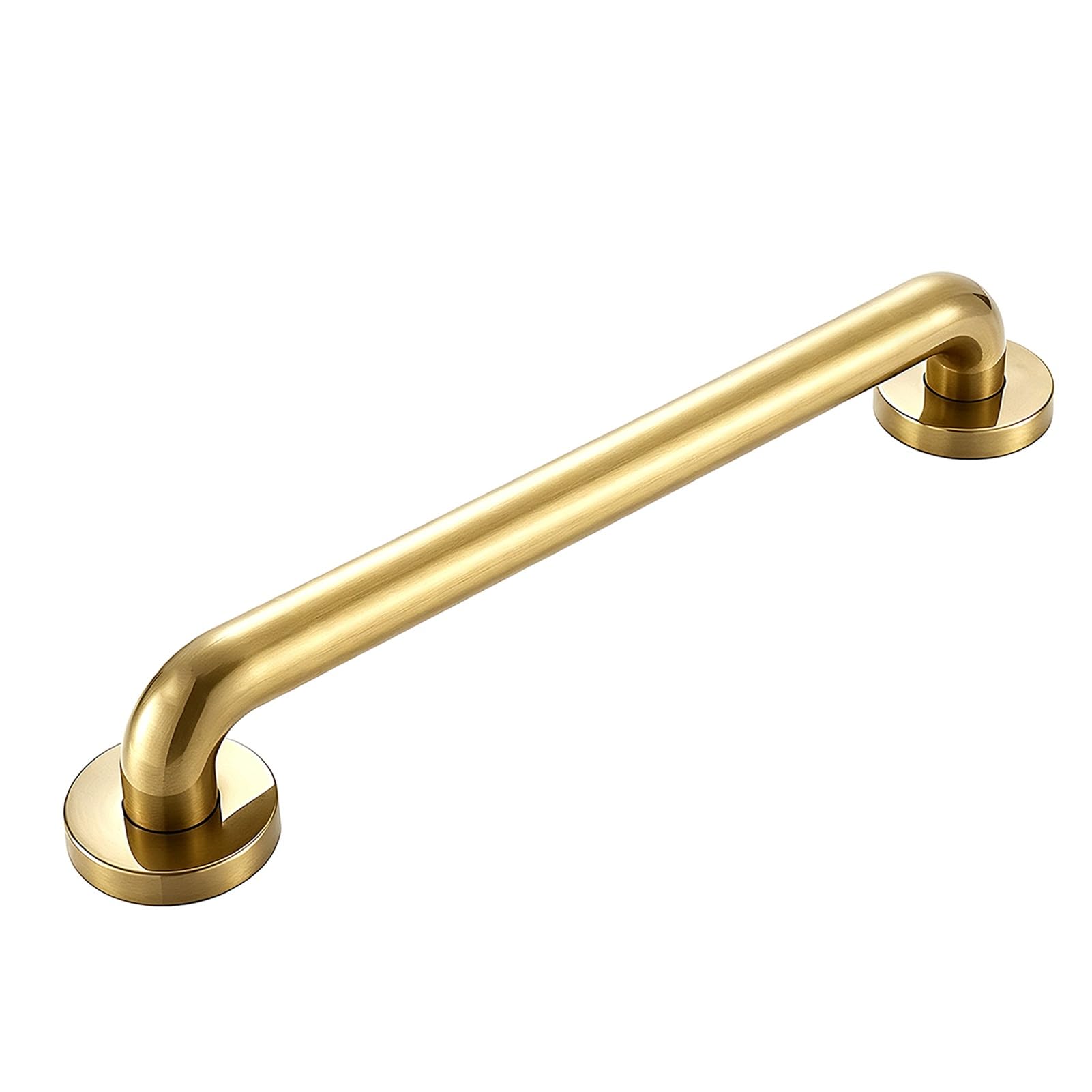 FKXSXAZ Brushed Gold Grab Bar, Stainless Steel Bathroom Safety Handrail, Heavy Duty Shower Wall Mount Assist Handle for Bathtub, Toilet, Stairs(2ft/60cm)