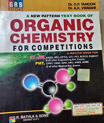 Buy GRB Concepts of Organic Chemistry for JEE (Main & Advanced) and All ...