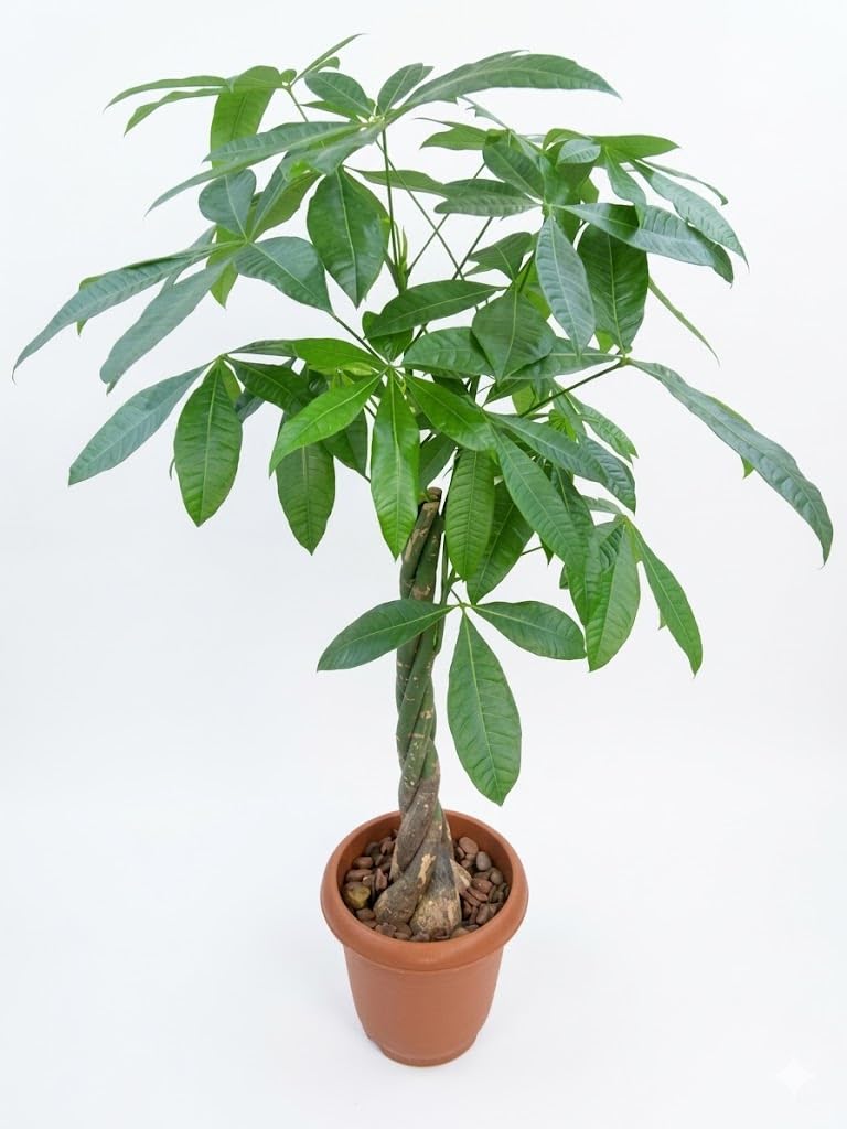 Amazon｜パキラ 8号 観葉植物｜観葉植物 オンライン通販