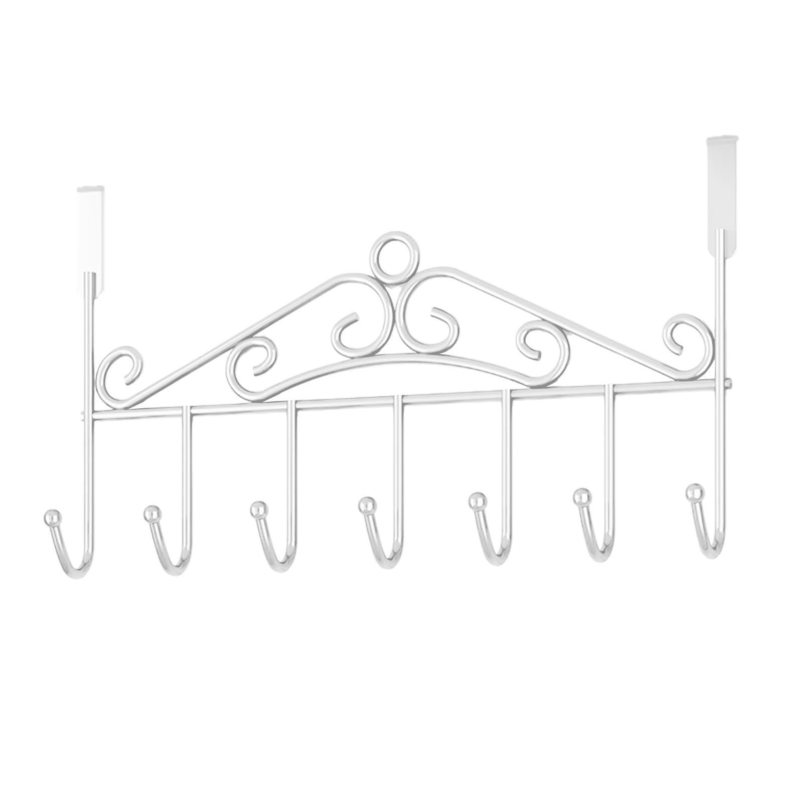 Over The Door Hooks Hanger With Extra Long Arms - Bed Bath