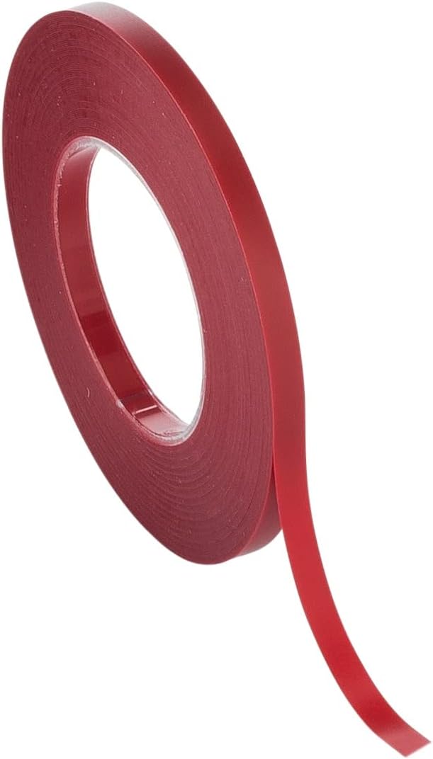 Chartpak DEC001 Deco Bright Decorative Tape, 1/8" x 324", Red/Black/Blue/Green/Yellow (Pack of 6)