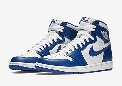 Amazon.com: Jordan Nike Air 1 Retro High OG Storm Blue Style 555088-127 :  Ropa, Zapatos y Joyería