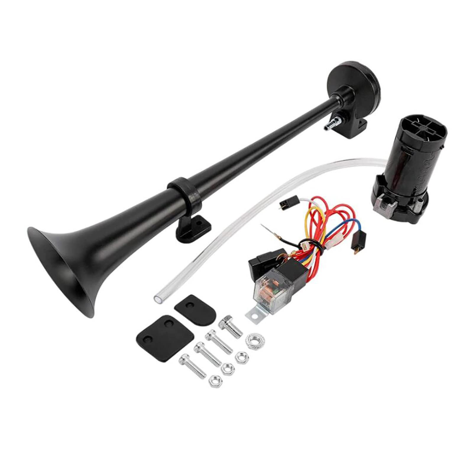 Buy Single Trumpet Air Horn with Compressor 150db Train Horn Kit Truck
