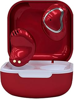 Sleeping Bean Piece Shape Earbuds Comfortable for Sleep Earbuds Stable Connection Half in-Ear Design Bluetooth Small Earbuds Sleep Headphones True Wireless Invisible Bluetooth Earbuds