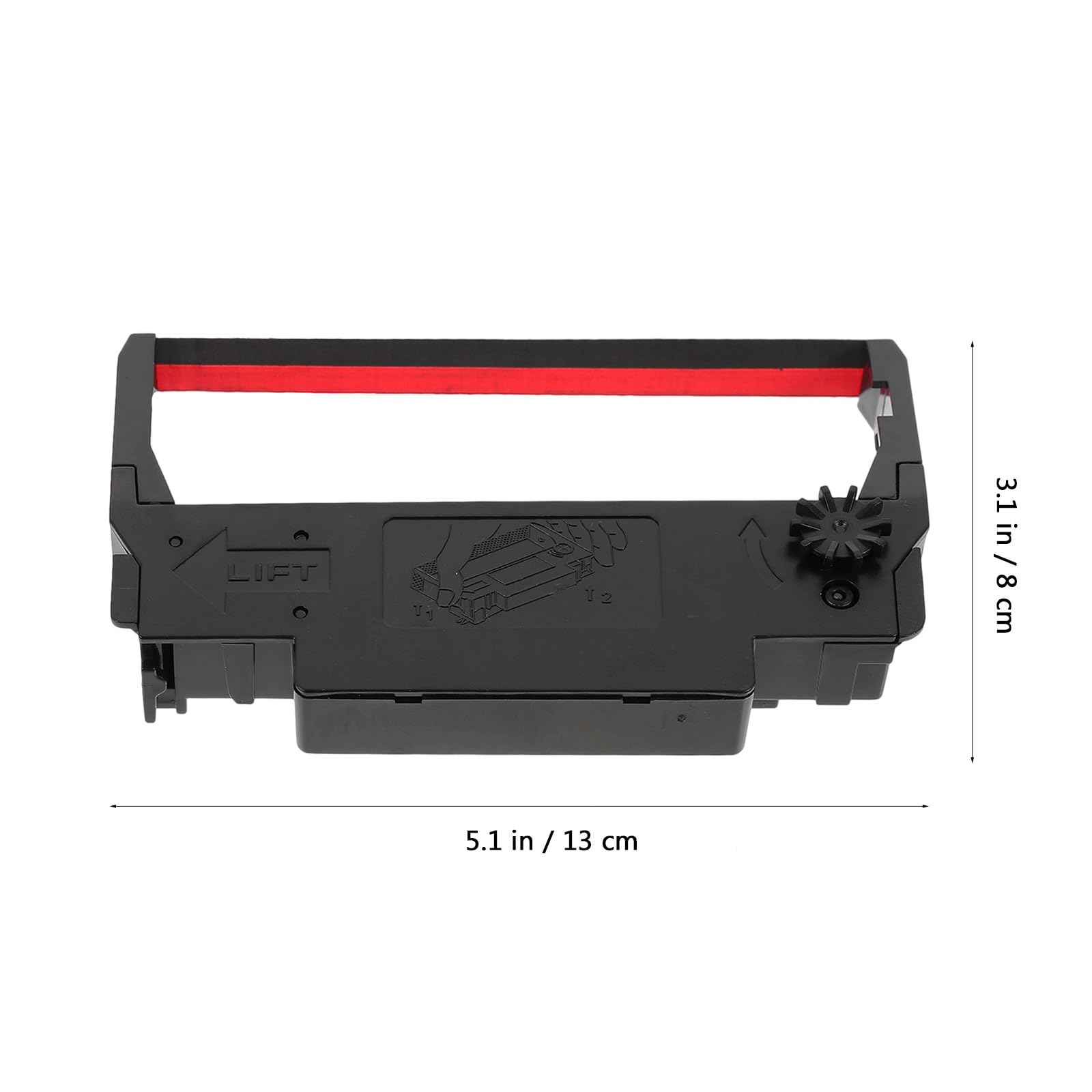Artibetter Ruban D'imprimante pour Caisse Enregistreuse en Nylon et Abs, la Lumière, pour Bureau et Usage Familial, Pack de 24 Pièces