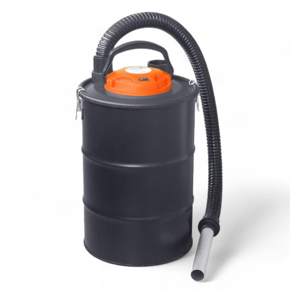 Aspiracenere per stufe pellet forni e barbecue fusto in acciaio lt 20