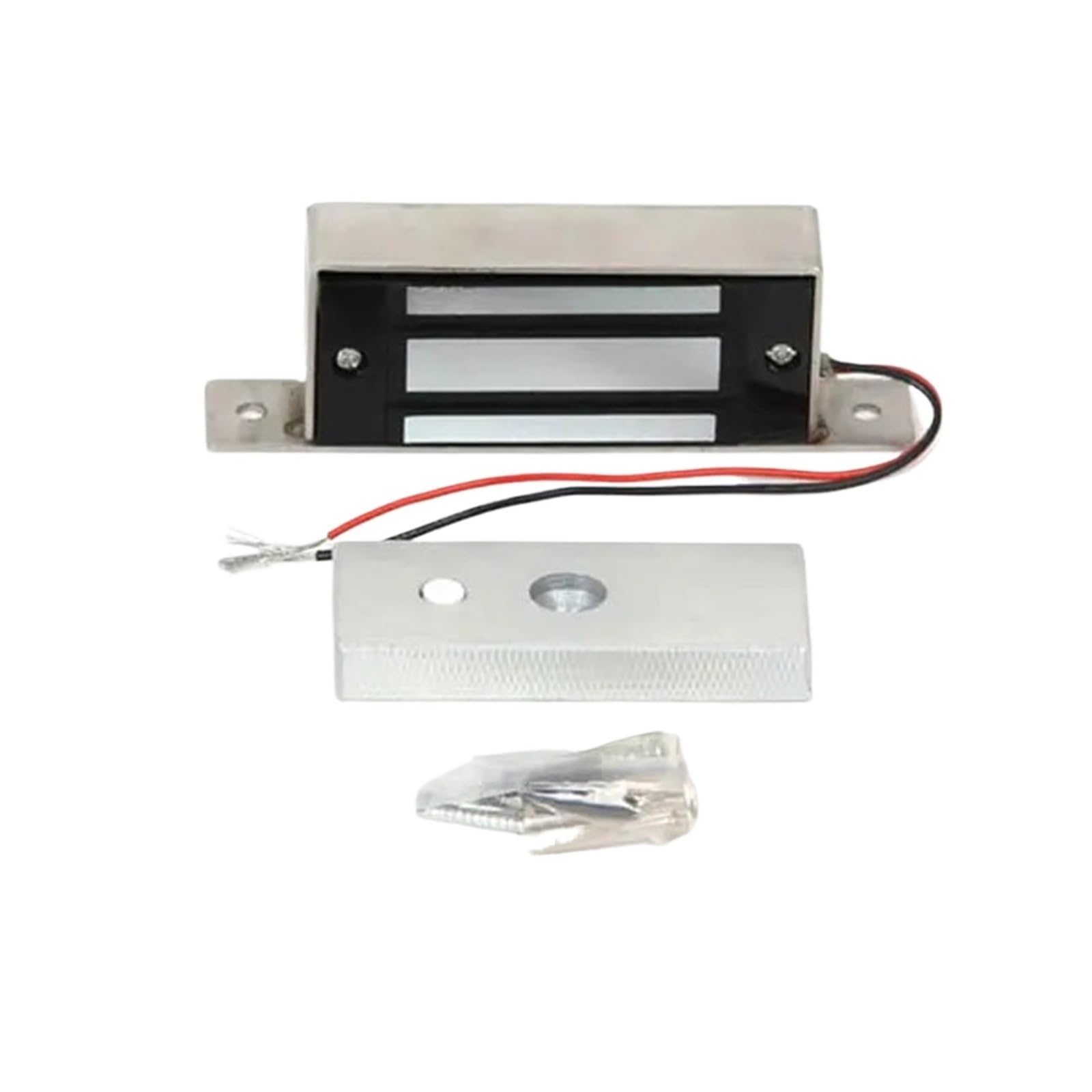 Zamek elektromagnetyczny drzwi, Mini Zamek Magnetyczny 60 Kg Niewidoczna Instalacja Zamki Elektroniczne 12 V Szafka Wodoodporna