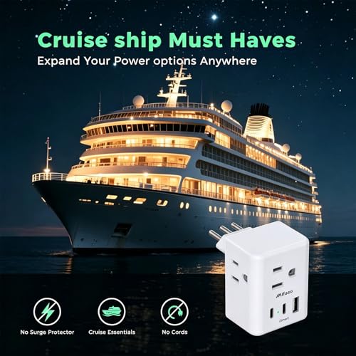 Image of 2 Pack Italy Travel Plug Adapter, Type L Power Adapter for Chile, Cuba, Ethiopia, Libya, San Marino, Syria, Uruguay, Vatican City, Travel Essentials