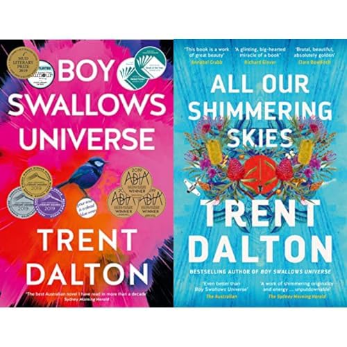 Trent Dalton’s Boy Swallows Universe & All Our Shimmering Skies Bundle Books