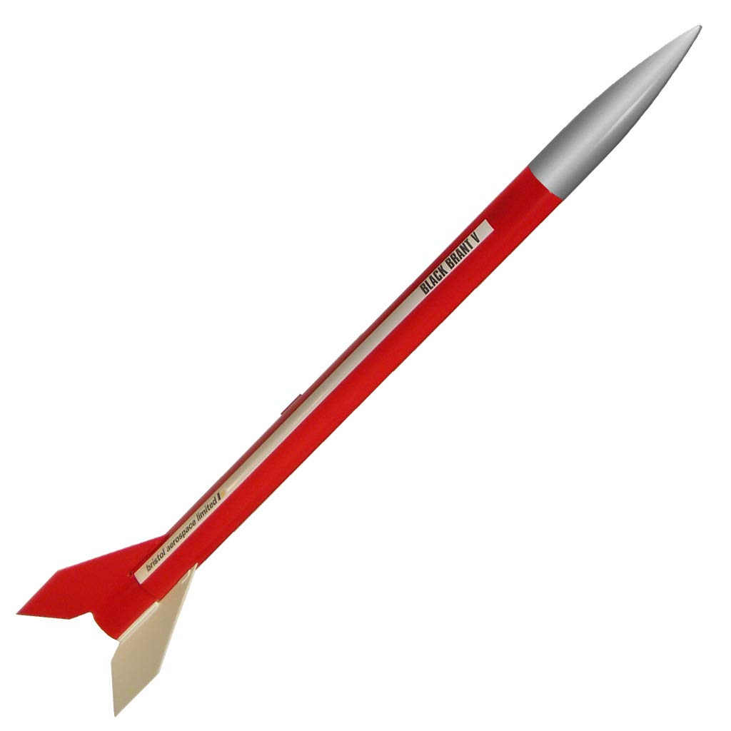 Amazon.com: Rocketarium Black Brant V Flying Model Rocket Kit. RK-1041 ...