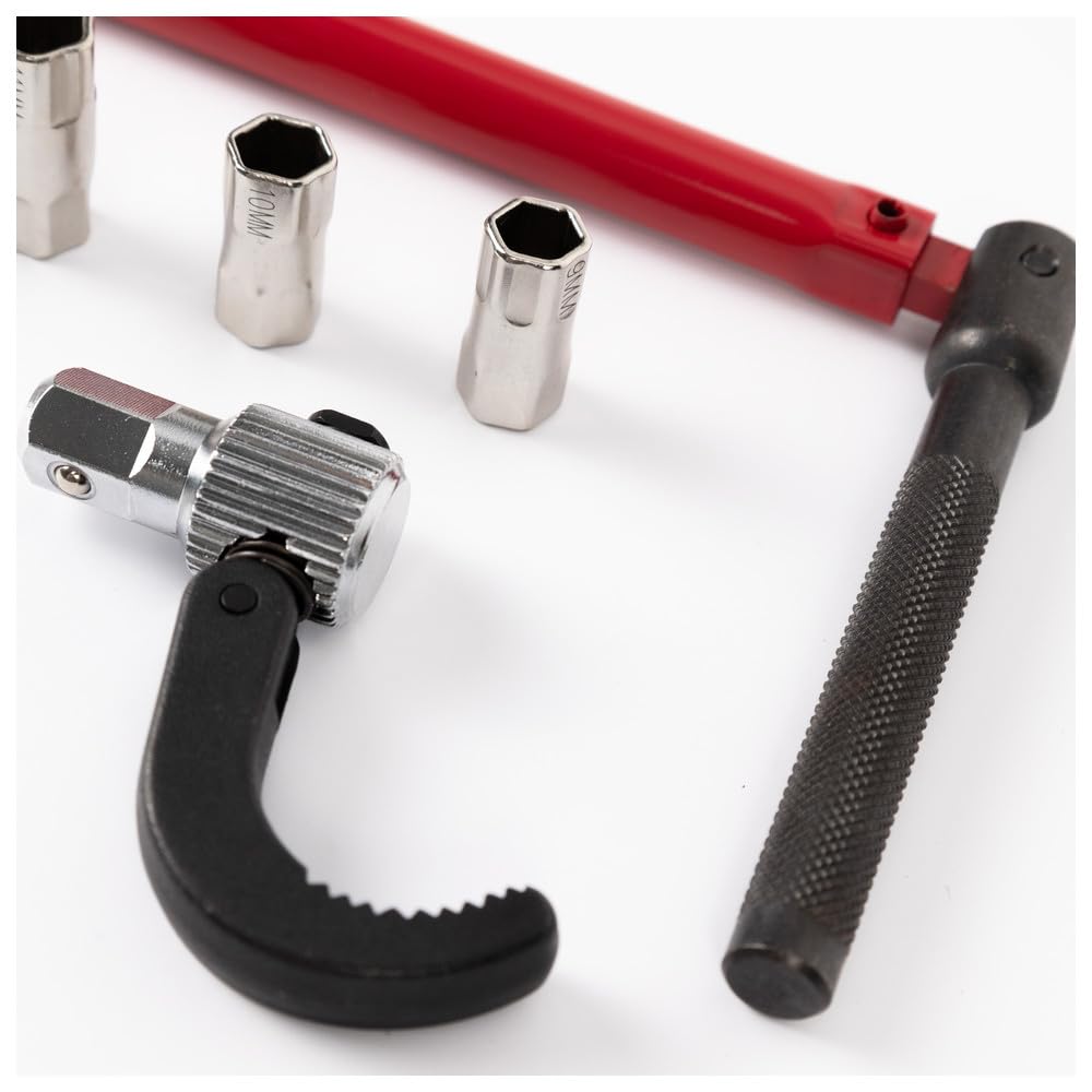 Dönges Staande kraanmoersleutelset 13 mm, SW 36 inzetstukken 9-17 mm | universel kraansleutel, moersleutel, klauwadapter, wastafelarmatuurgereedschap Dönges Staande kraanmoersleutelset 13 mm, SW 36 inzetstukken 9-17 mm | universel kraansleutel, moersleutel, klauwadapter, wastafelarmatuurgereedschap
