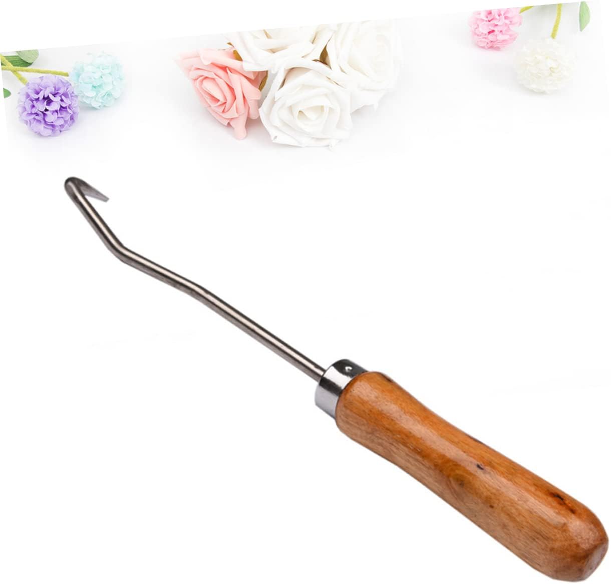 Yardwe 1pcs Beehive Cleaning Hook Made of Material Safe Practical Beekeeping Tool Bee Tool for Beekeeper Supplies Beehive Cleaning Hook