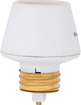 Westek 6009B 100W Full Range Lamp Socket Manual Dimmer, White