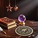 Fukaisu Divination Pendulum Board, 11 Inch Wooden Tree of Life Pendulum Dowsing Board with Letters Divination Tools Witchcraft Supplies for Beginner Professional