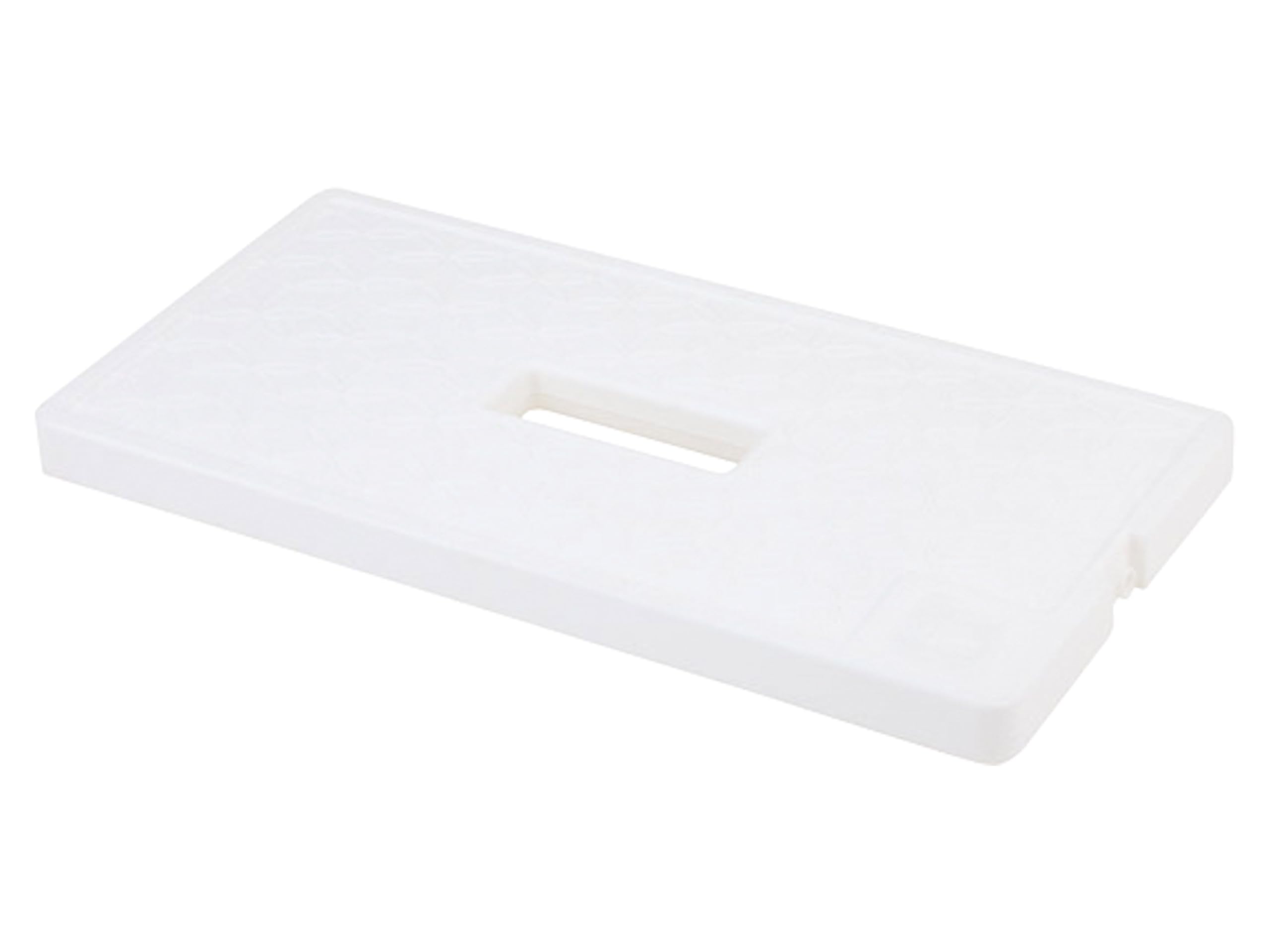 APS 10782 Kühlakku, 41 x 21 cm, H: 2,5 cm, Polyethylen, weiß, gefüllt mit Kühlflüssigkeit