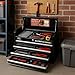 Olympia Tools 26-Inch Portable Metal Tool Chest with Drawers - Tool Cabinet with Ball Bearing Slides and Locking Storage for Garage Toolbox Organization