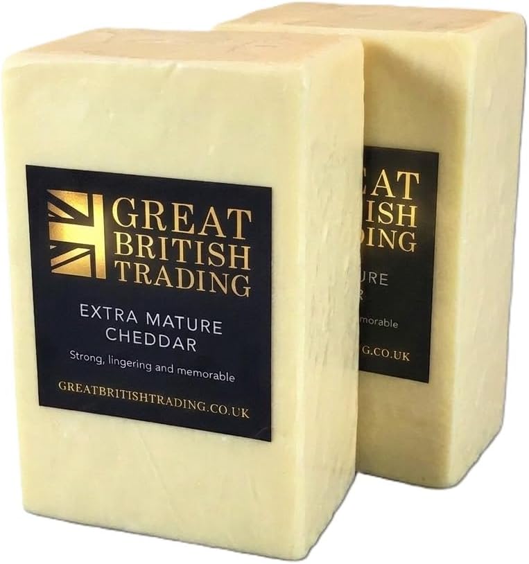 Extra Mature Cheddar Cheese from Great British Trading 2 x 1kg