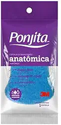 Ponjita, 3M, Esponja de Banho Anatômica - 1 Unidade, Cores sortidas