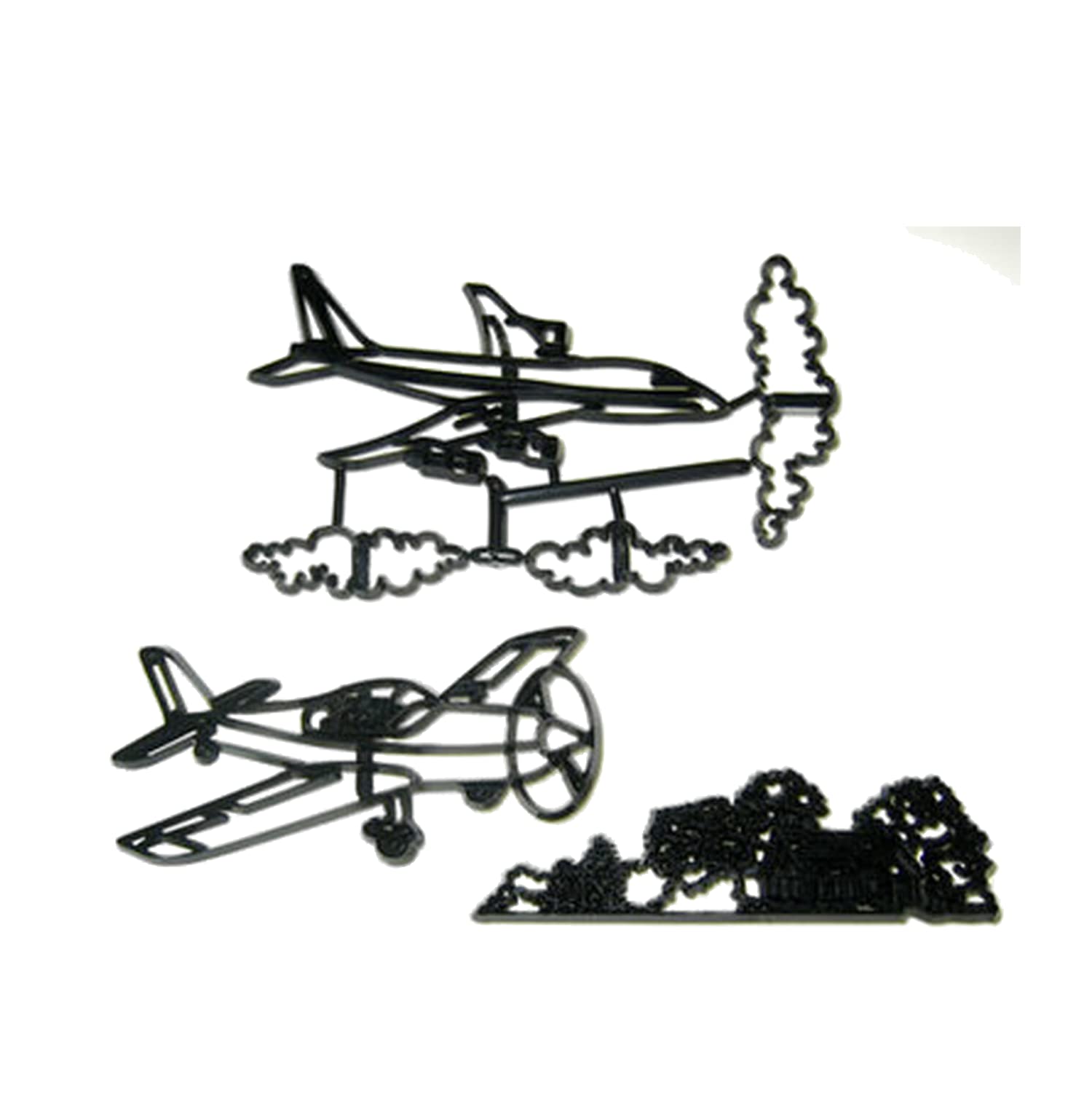 Patchwork Cutters - Aeroplanes - Sugarcraft Cutter