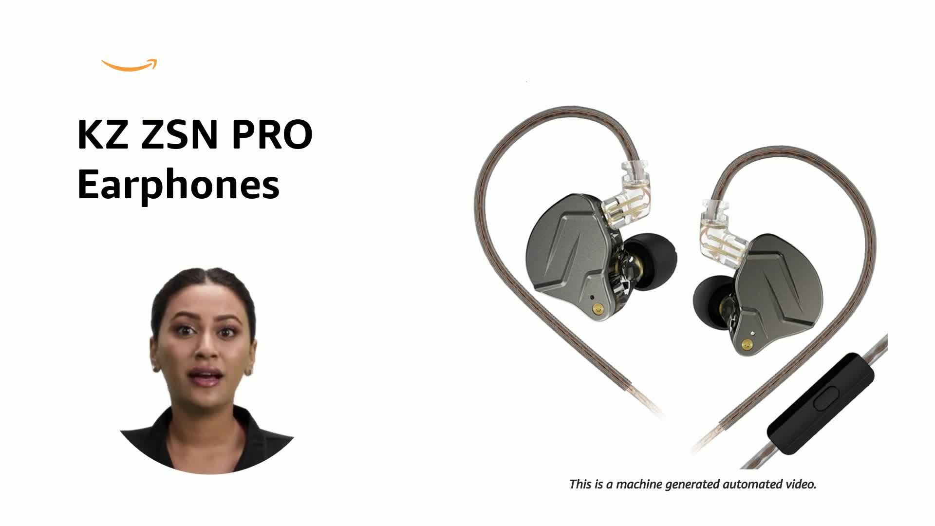 Yinyoo KZ ZSN PRO Wired Earphones with Microphone, Hybrid 1BA+1DD