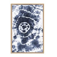 SIGNWIN Framed Canvas Wall Art Ink Painting Canvas Prints Home Artwork Decoration for Living Room,Bedroom - 16x24 inches