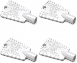 2026 Upgraded 297147700 Freezer Door Key by Canamax - Fits for Frigidaire Kenmore Electrolux Freezers Refrigerator - Replaces AP4301346 216702900 PS1991481 216388700 06599905 08037402 1259502 - Pack 4