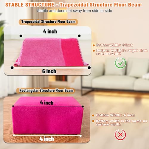 Image of Marfula 6 FT / 8 FT / 9 FT Folding Gymnastics Beam Foam Balance Floor Beam