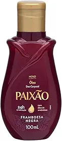 Paixão Óleo Corporal Framboesa Negra Com Ação Desodorante Tamanho: 100 Ml (Pacote De 1)