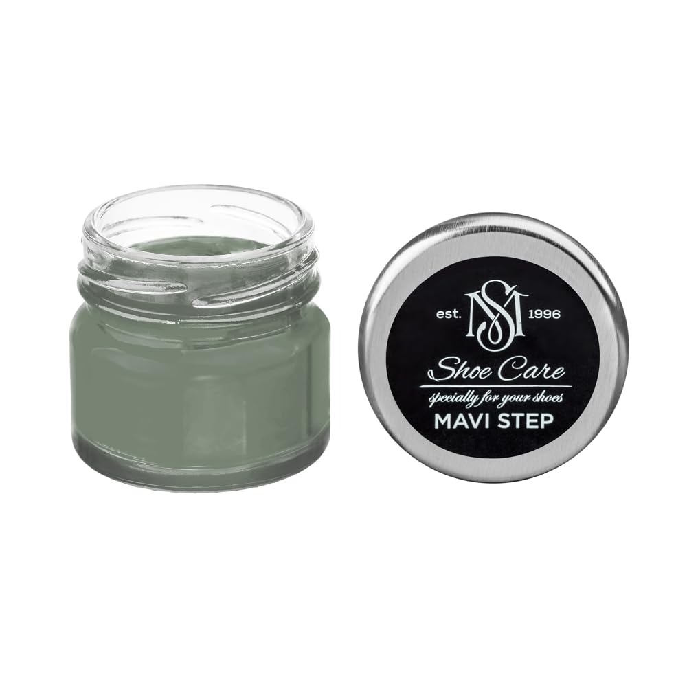 Crème daim et nubuck ardoise verte Mavi Step 25ml