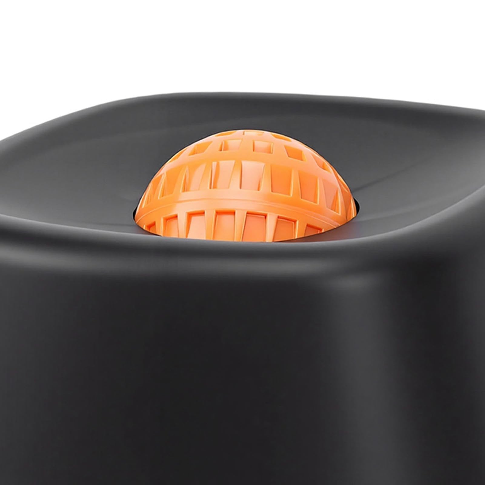 Tnfeeon Piłka do Lizania Psa Nan do Bulionu Kostnego, Puree z Jogurtu, Miska Karmienia Zwierząt Domowych Nan (BLACK)
