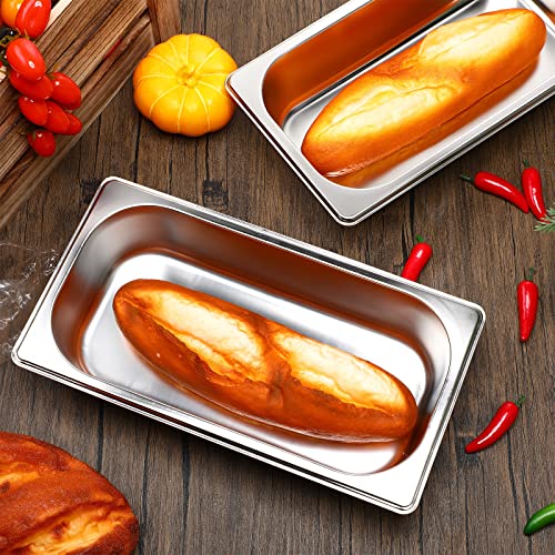 Image of Thenshop 10 Pack Stainless Steel Steam Table Pans