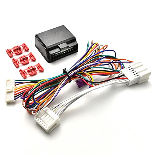 INEX 配線図付き ドアミラー サイドミラー 自動格納キット Nタイプ オートリトラクタブルミラー キーレス連動 C25 セレナ