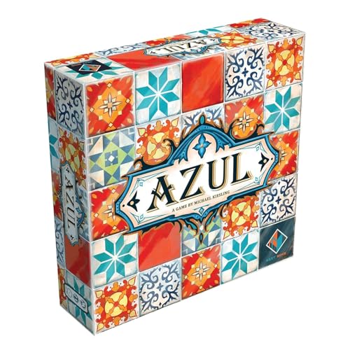 Image of Azul Board Game, Strategy Mosaic Tile Placement, for Adults and Kids, Ages 8 and up, 2 to 4 Players