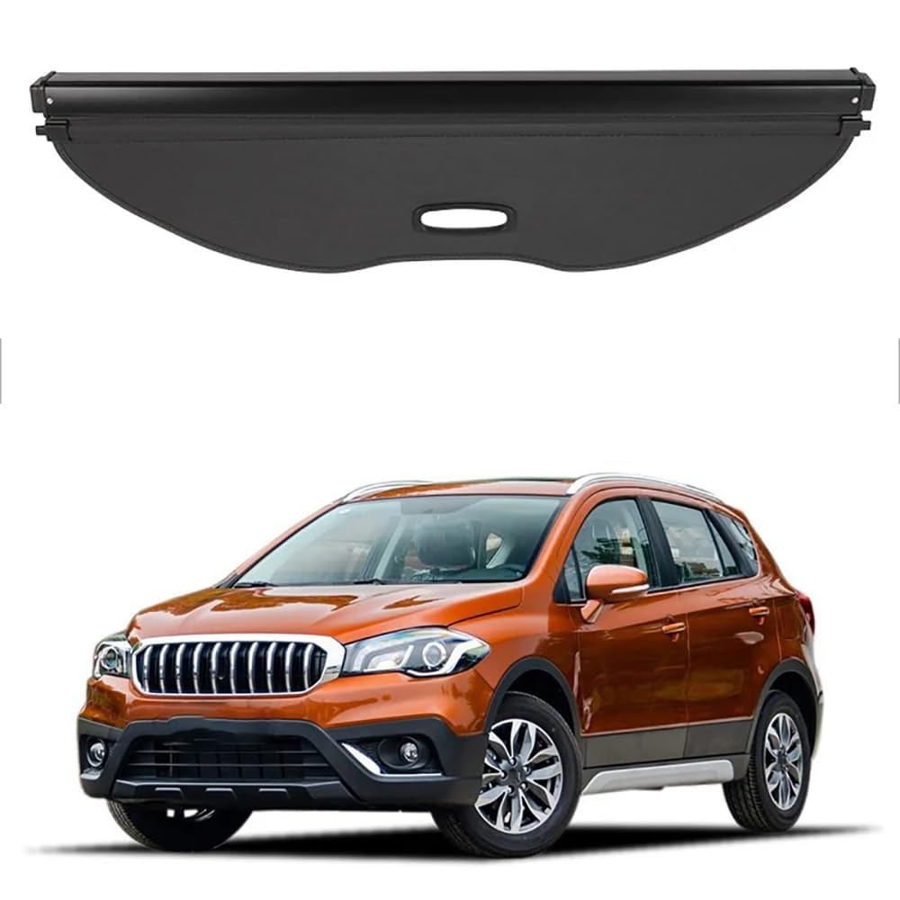 Rideau de support arrière haut de gamme en toile beige pour Suzuki SX4 S-Cross