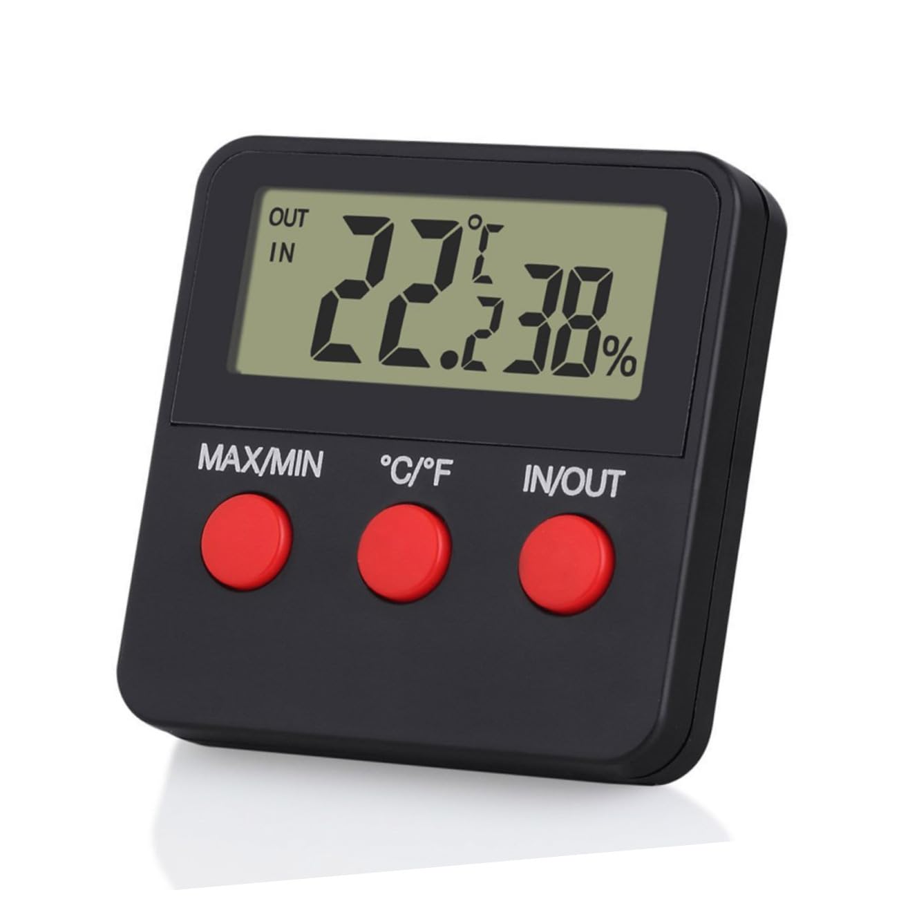BESPORTBLE 3 Ensembles thermomètre pour reptiles hygromètre pour animaux de compagnie mini-hygromètre thermomètre intérieur digital pour reptiles lézard