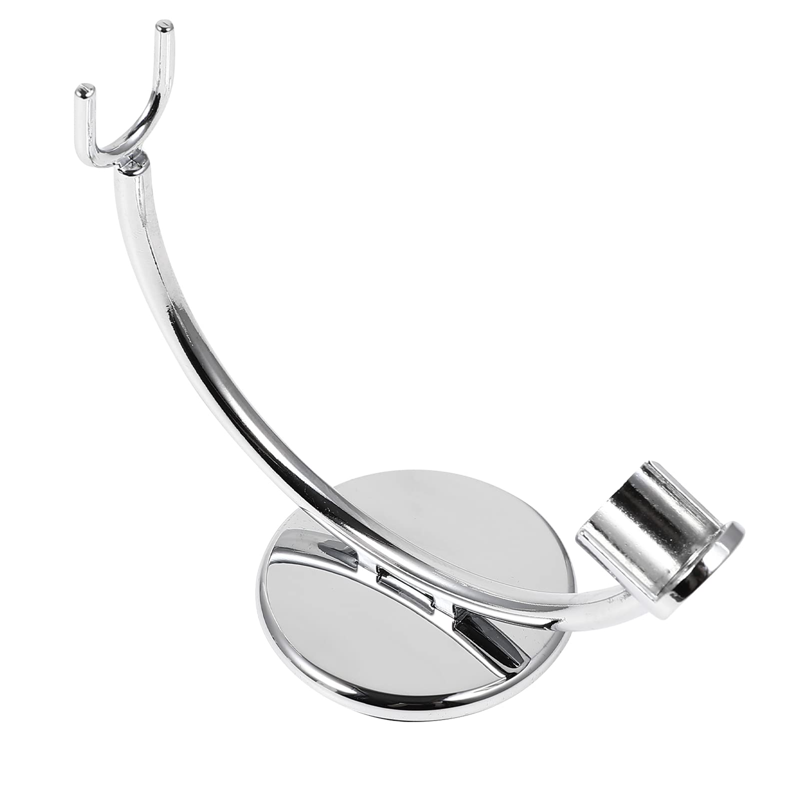 1pc Brush Holder Men Razor Organizer Razor Storage Stand Special Shape Razor Holder Practical Razor Stand Bathroom Razor Stand Stable Razor Supporter Beard Care Razor Holder