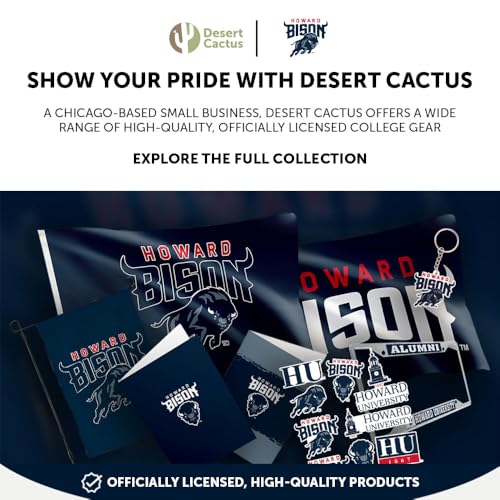 Desert Cactus Howard University Snapback miniatura 5