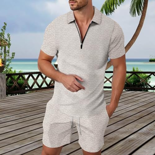 Ensemble homme manches courtes léger tenue été confortable