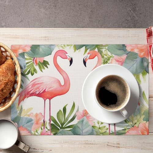 Sets de table en lin tropical pour mariages et fêtes d'été - 7