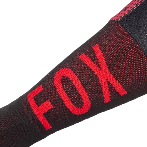 Image of Fox Racing Men's Flexair Motocross Dirt Bike Fracture Knee Brace Sock, Fluorescent Red, Large