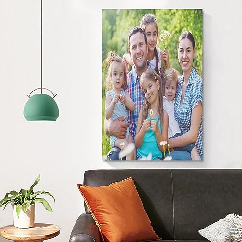 Tableau abstrait de luxe avec impression sur toile portrait chic - 4